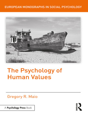 cover image of The Psychology of Human Values